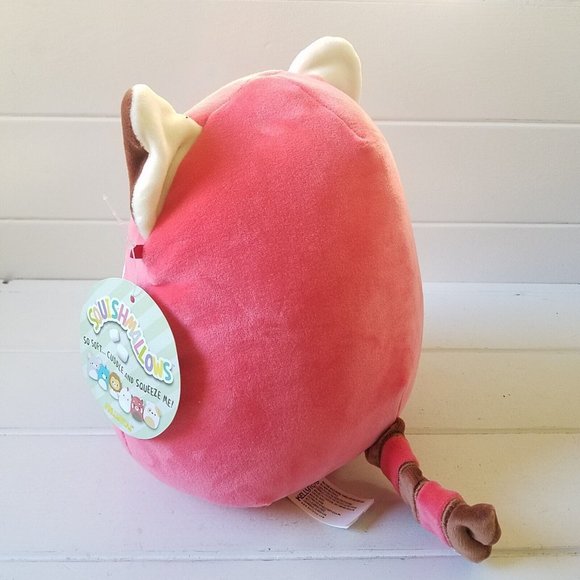 Squishmallows  Cici the Red Panda 8" Red Brown Belly 8", KellyToy with Round Tag - Picture 3 of 10